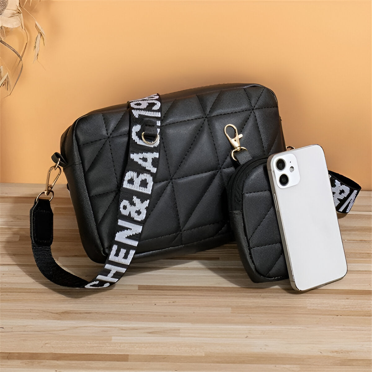 ( 2 Piece ) Girls Cross-body Bag | Best Quality Shoulder Bag For Girls | Best Quality Bag For Women | Pu Leather Cross-body Bag